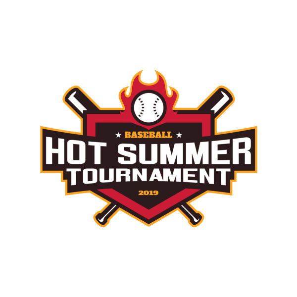 Hot Summer Tournament Baseball logo 01 Thumbnail